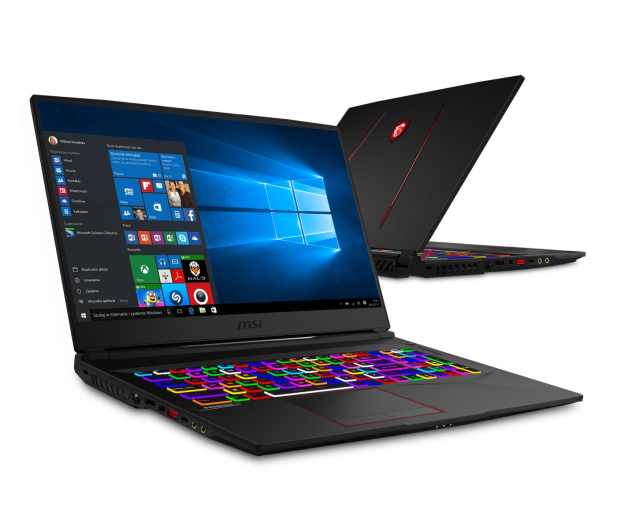 MSI GE75 i7-10875H/16GB/512+1TB/Win10 RTX2080 Super - 586876 - zdjęcie